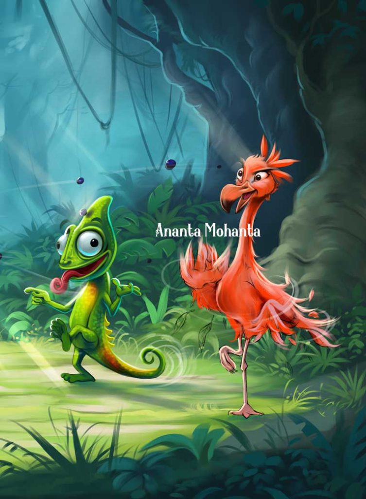 children's book illustration- Ananta Mohanta