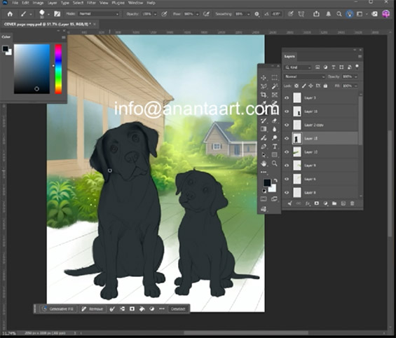 chilldren book artist