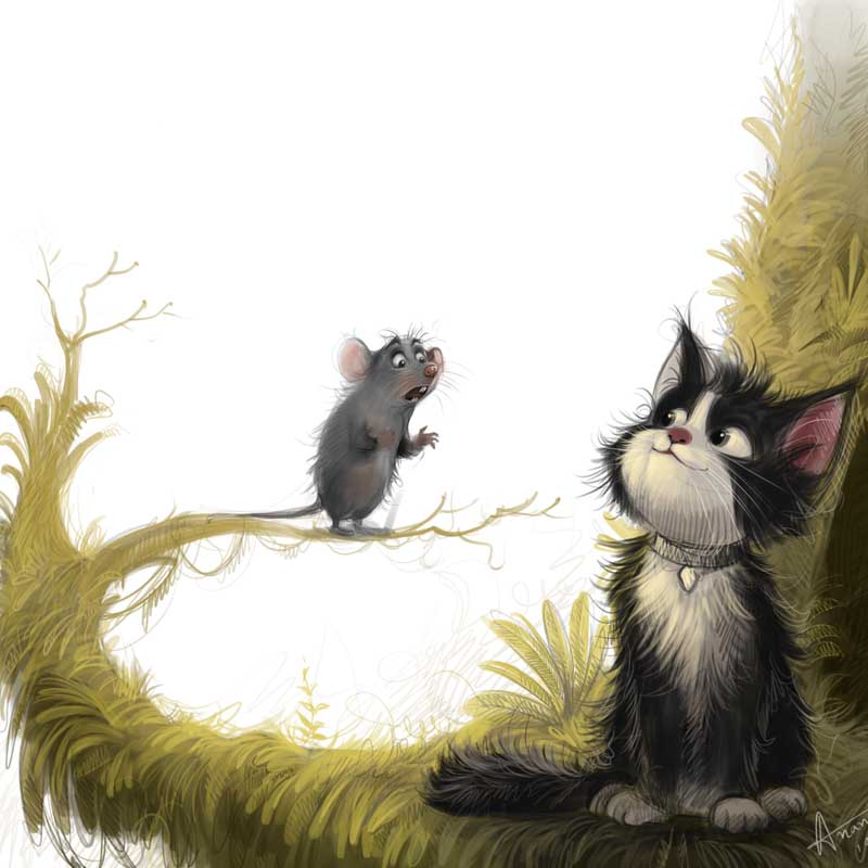 Illustrated Artwork Canvas