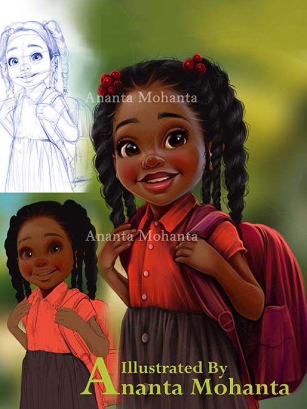 children's book illustrator- Ananta Mohanta