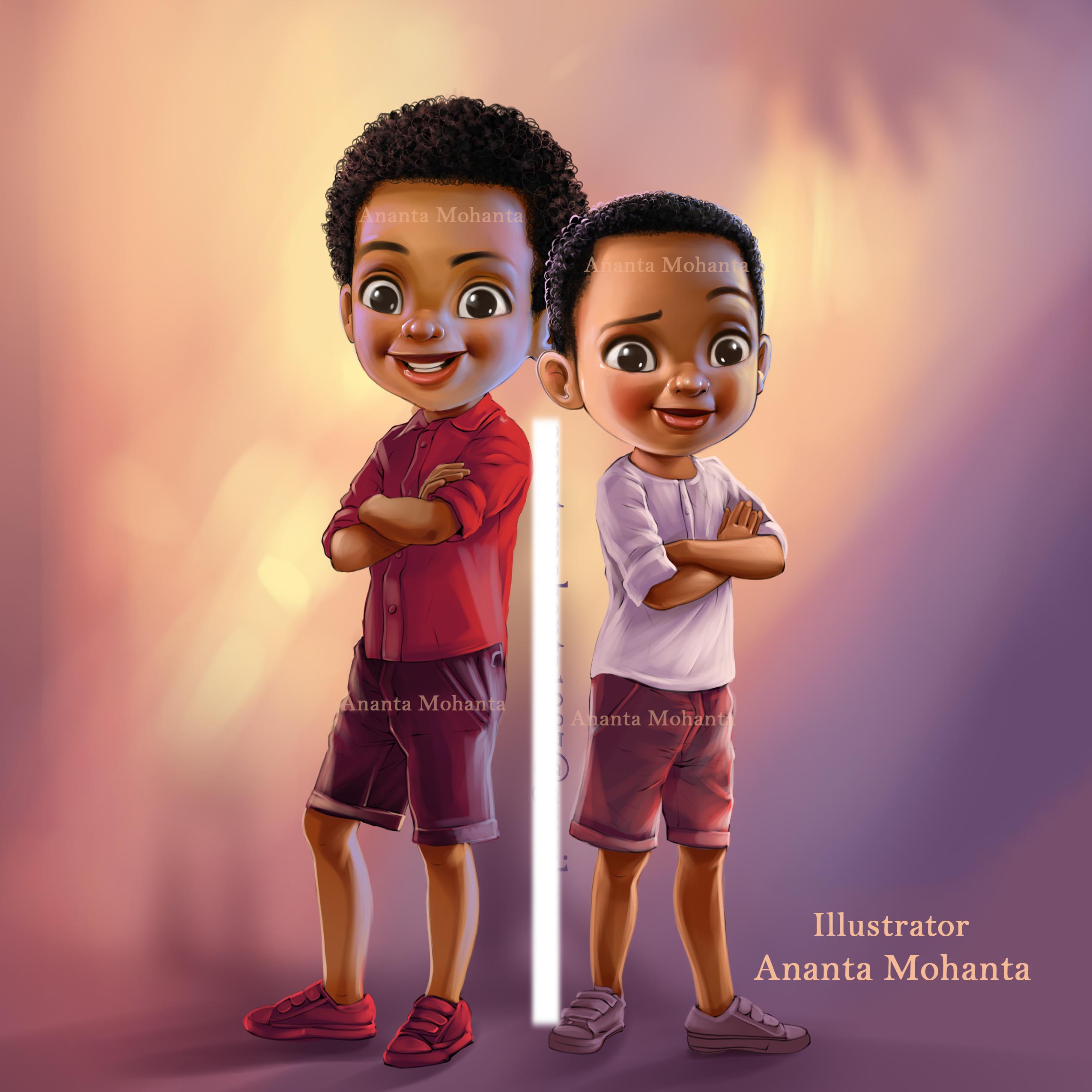 Children book illustration 