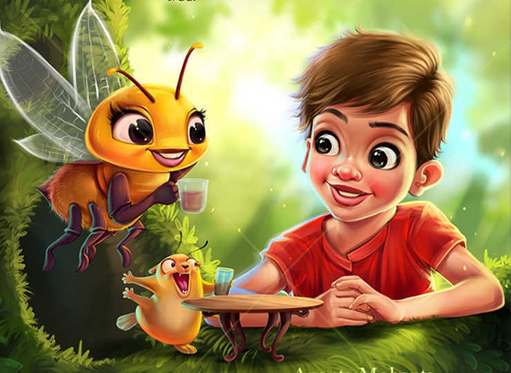High quality children book artist in UK - Amazing Picture Book Artists - Ananta Mohanta