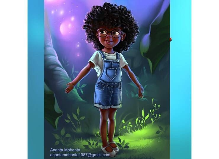 Children book Illustrator in US - Ananta Mohanta