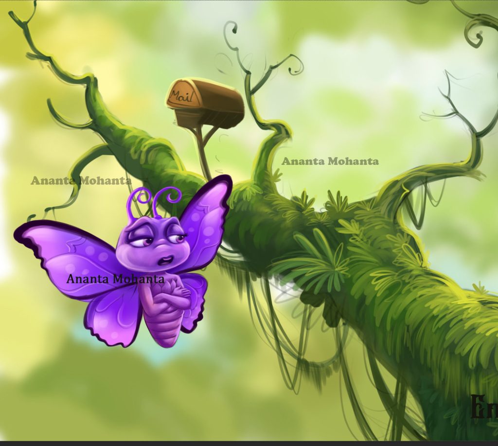 children's book illustrators for hire - Ananta Mohanta 