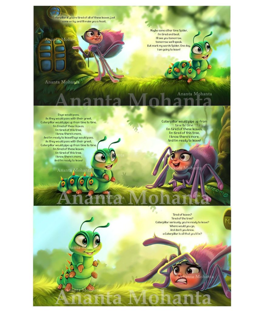 children’s book illustrator portfolio