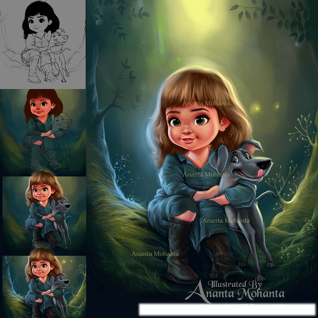 freelance children's book illustrator