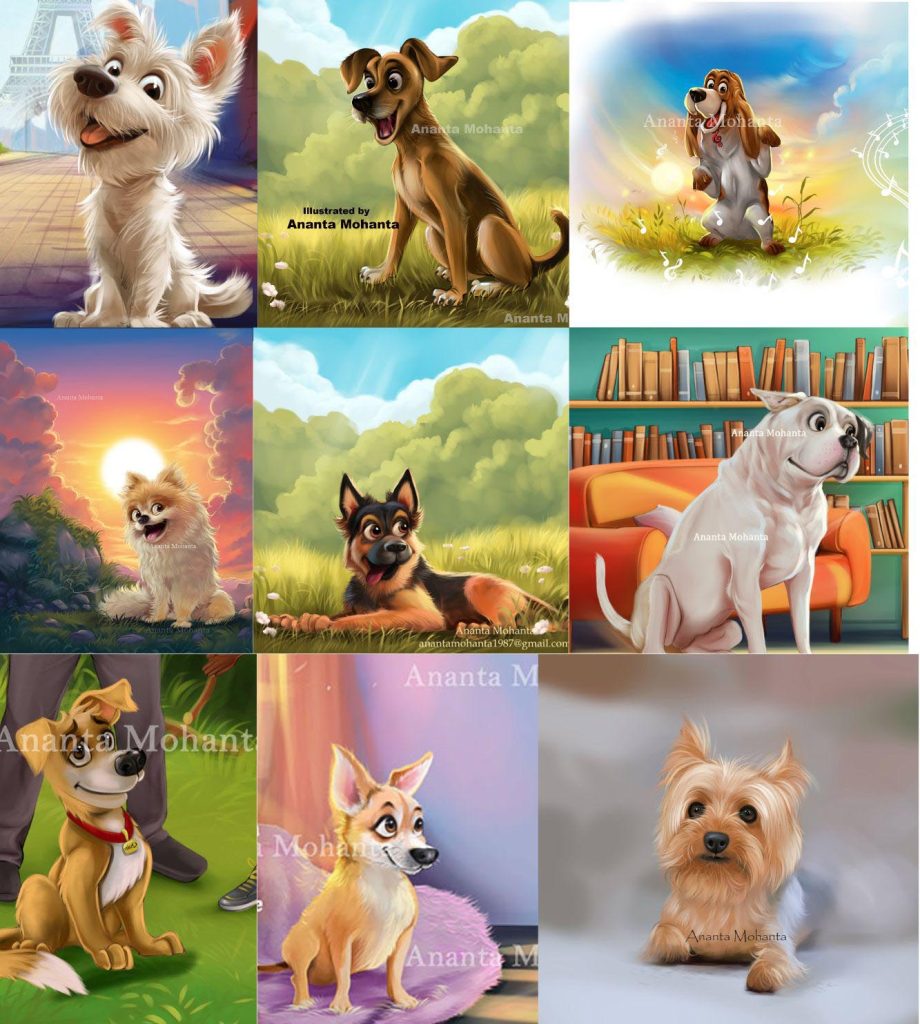 children's book illustrator- Ananta Mohanta