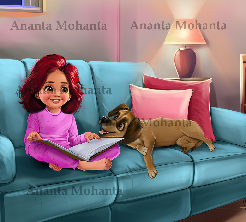 Freelance children's book illustrator